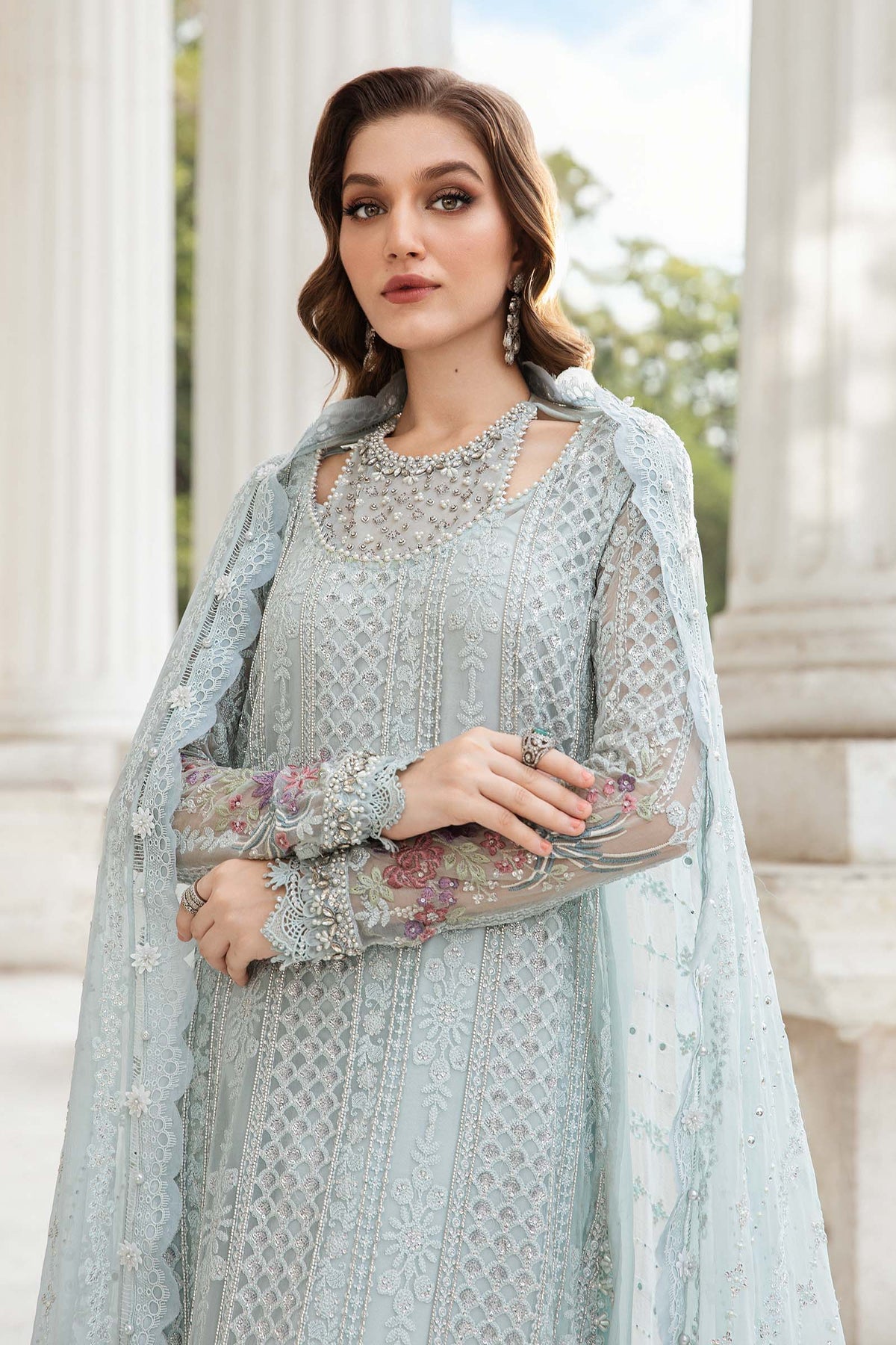 MARIA.B Chiffon Suit | MPC-24-103